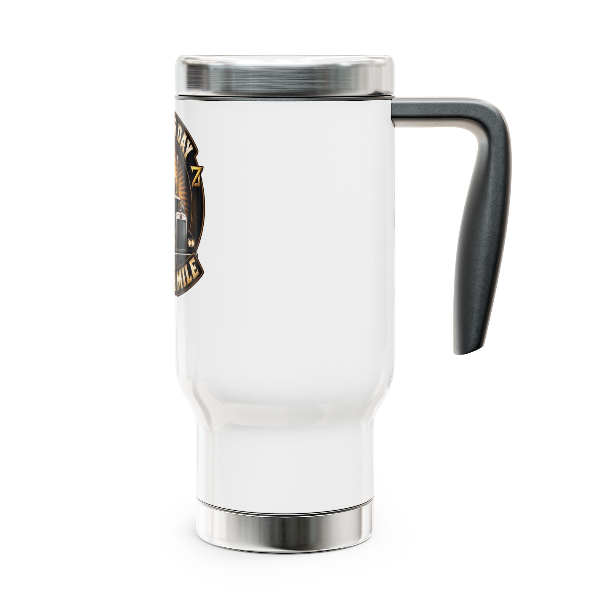 Another Day Another Mile trucker driving design Travel Mug | 14oz stainless steel