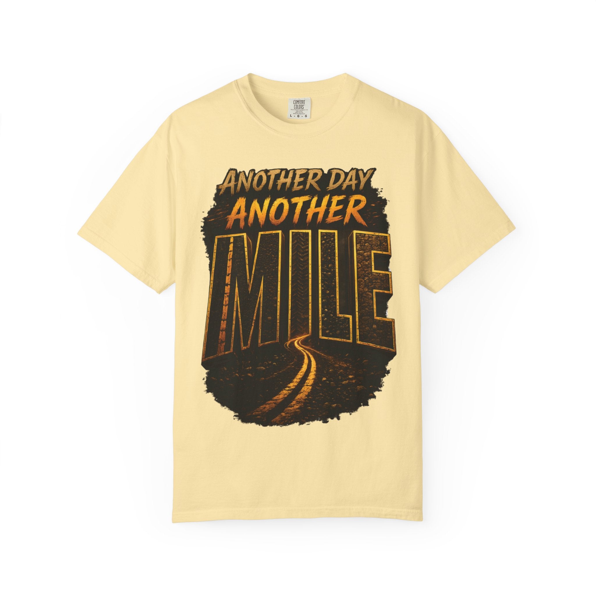 Another Day Another Mile T-shirt | Road Running Graphic Tee