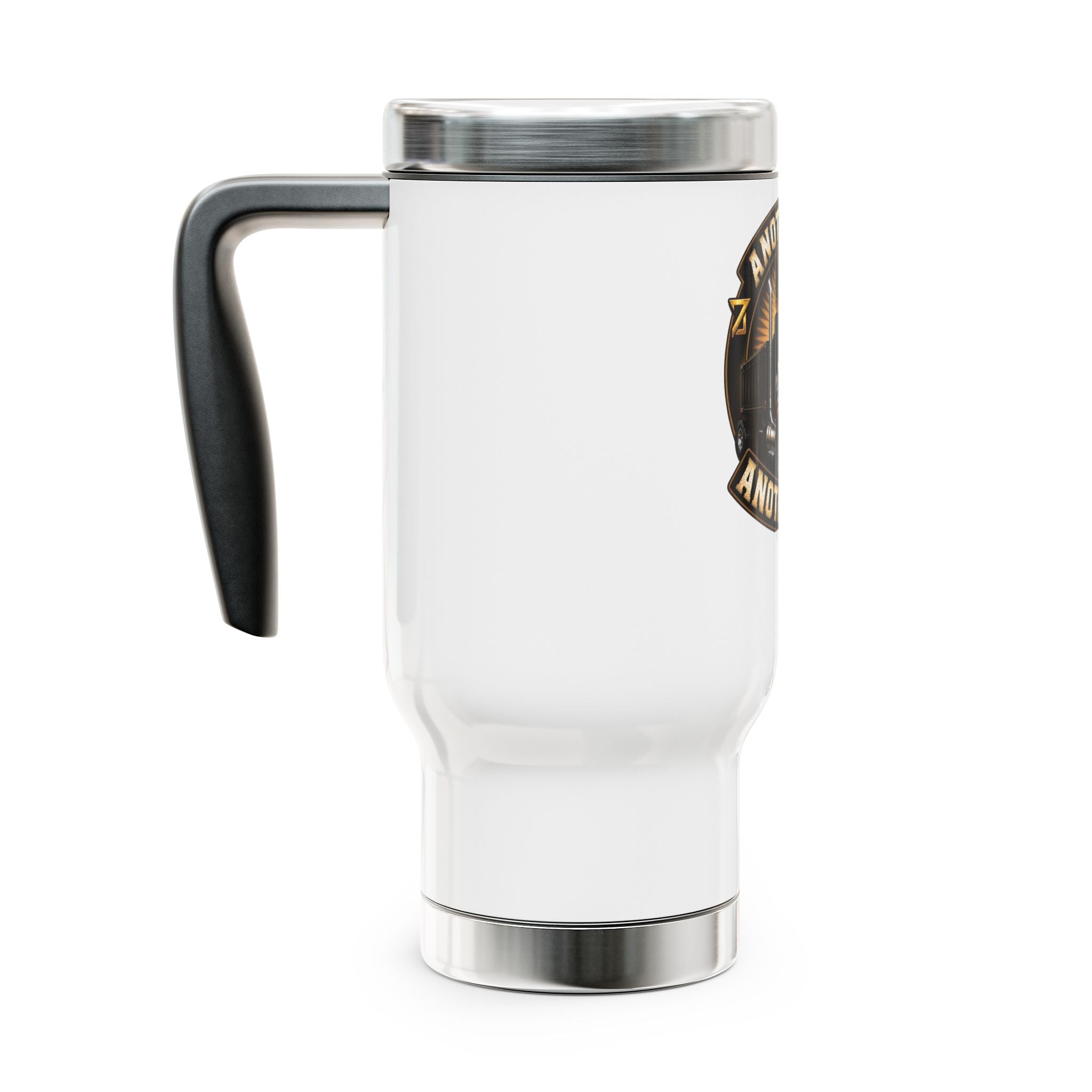 Another Day Another Mile trucker driving design Travel Mug | 14oz stainless steel