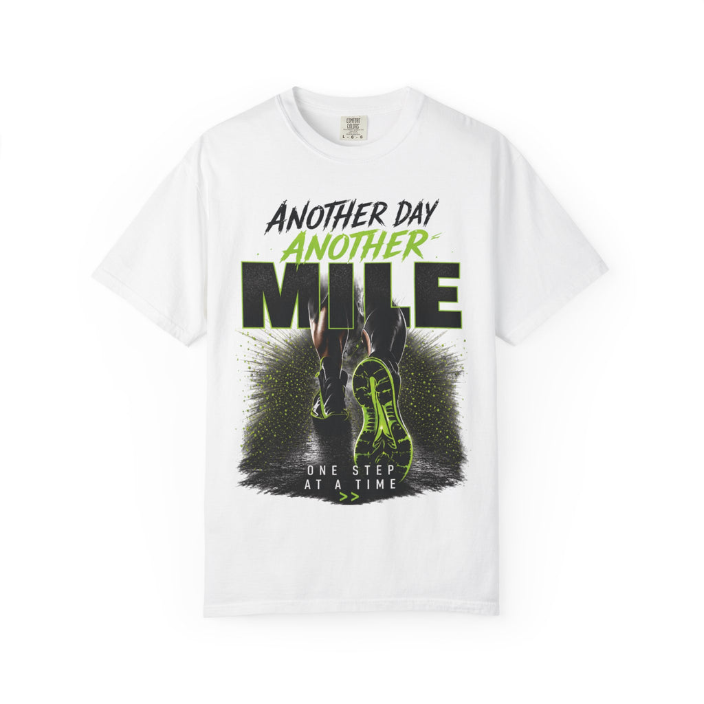 Another Day Another Mile T-Shirt | Running Motivational Graphic