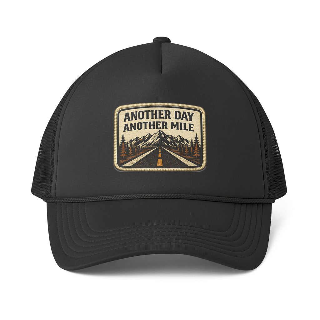 Another Day Another Mile Trucker Cap | Road Trip Adventure Patch hat